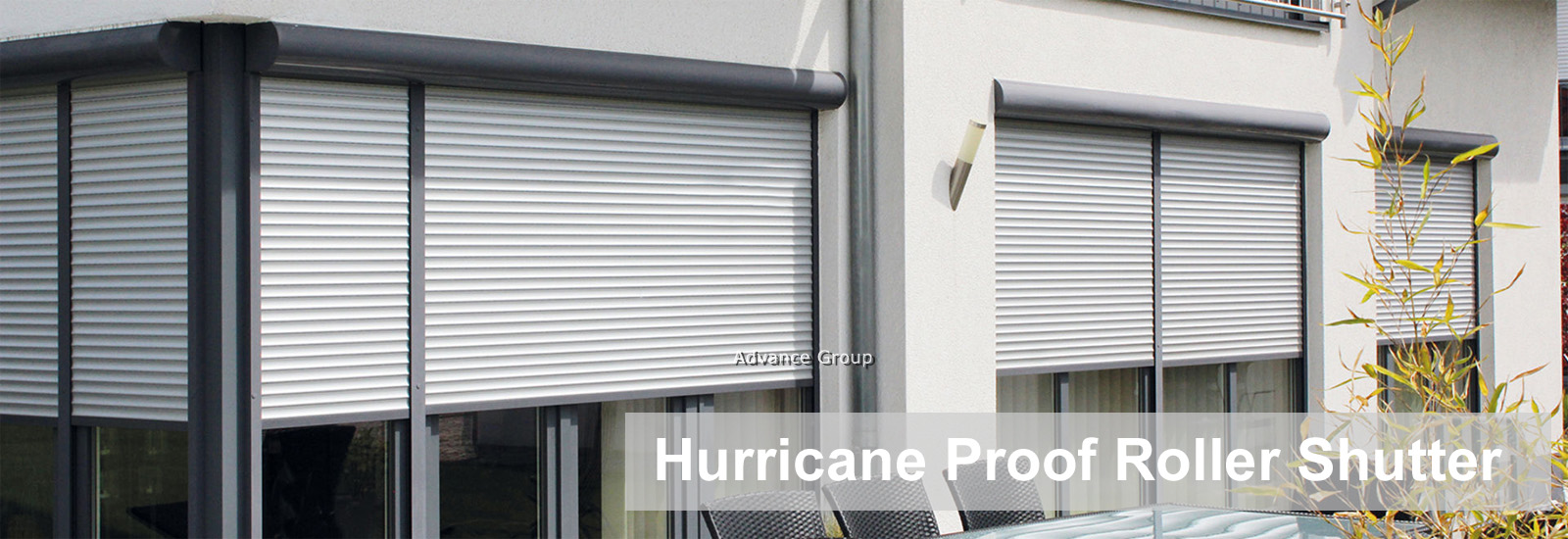 Aluminum Hurricane Roller Shutter