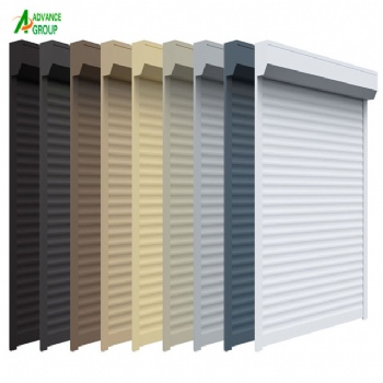 Security standard Motorized Aluminum Roller Shutter Door