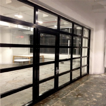 2021 New Model Full View Aluminum Glass Garage Door