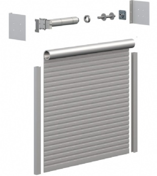 Australia Type Noiseless Steel Roll Up Door