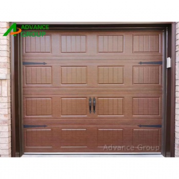 Carriage Style Galvanized Steel Garage Door