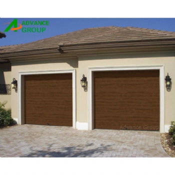 Carriage Style Galvanized Steel Garage Door