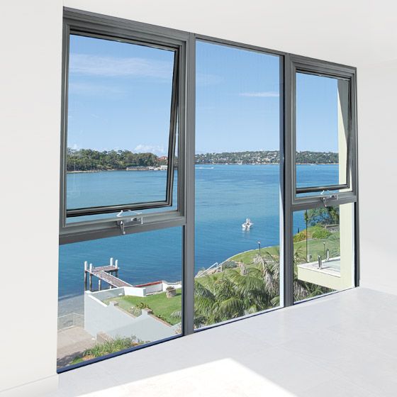 Premium Thermal Break Aluminum Awning Windows for Modern Architecture