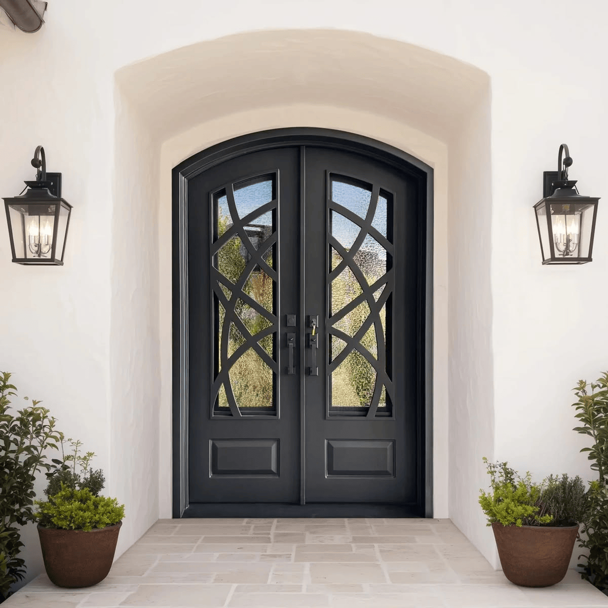 Wrought Iron Door