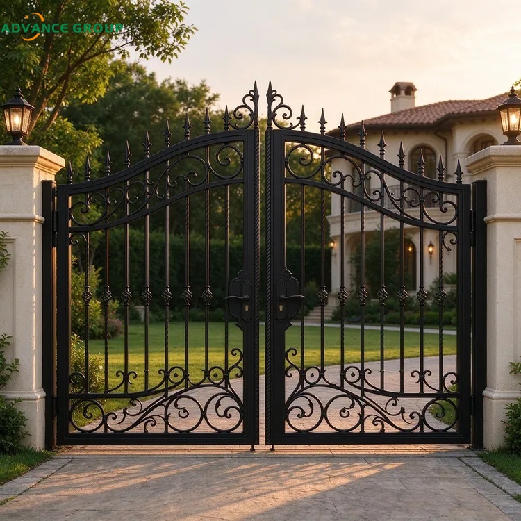 Modern Wrought Iron Gates