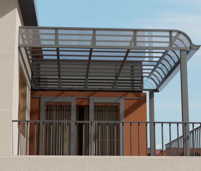 Aluminum Patio Polycarbo Canopy