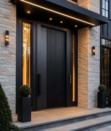 Aluminum Entrance Door 1