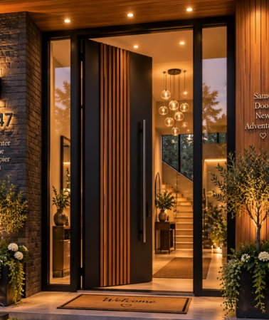 Aluminum Entrance Door 5
