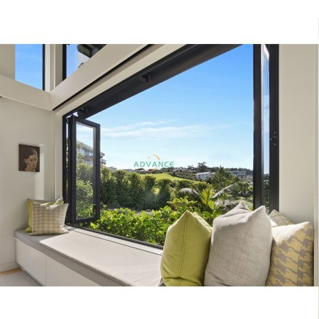 Premium Aluminum Folding Windows with German Kerssenberg Hardware 1