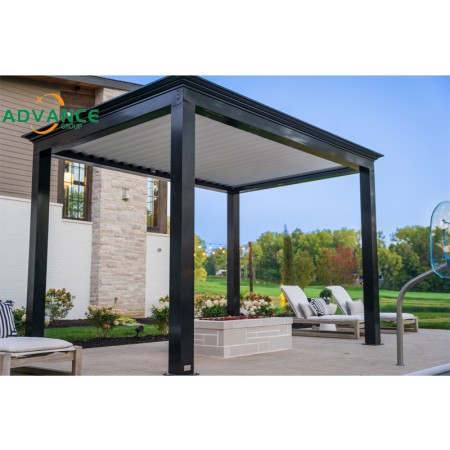 High Quality  Motorized Aluminum Pergola 3