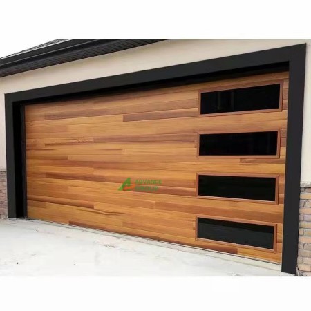 2026 Hot sale Factory direct Insulated Galvanized Steel Foam Sectional Garage Door 4
