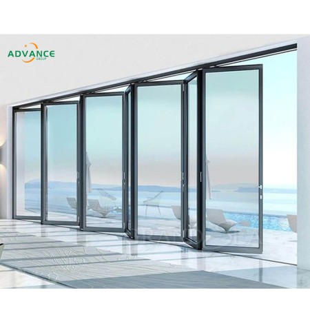Signature 68 Series Heavy-Duty Aluminum Bifold Doors | German Kerssenberg Hardware 6