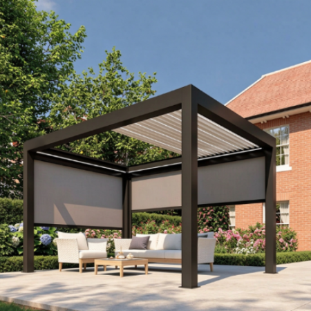 Retractable Aluminum Pergola 4