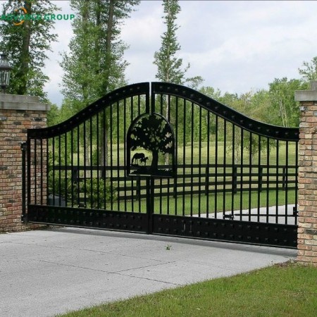 Modern Wrought Iron Gates 6