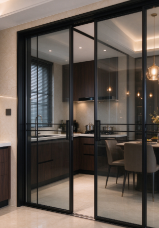 Premium Aluminum PT Doors for Modern Commercial Architecture 4