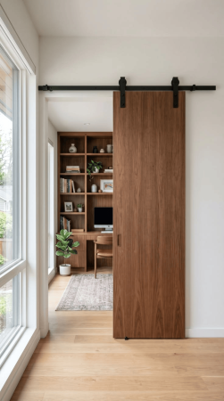 Interior Wooden Barn Door 2
