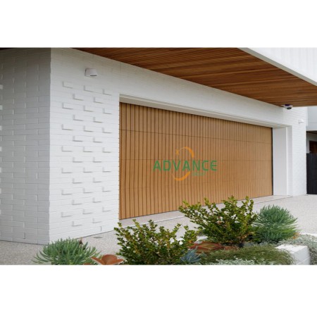 Aluminum Decorative Grille Sectional Overhead Garage Door 1