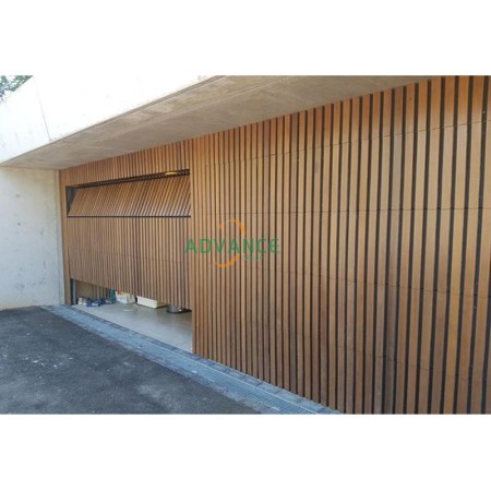 Aluminum Decorative Grille Sectional Overhead Garage Door 5