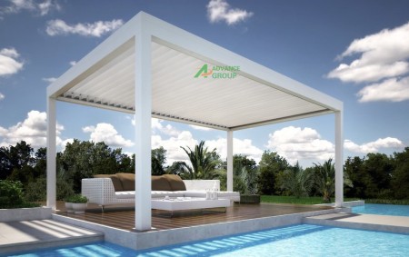 Manual Aluminum Pergola 4